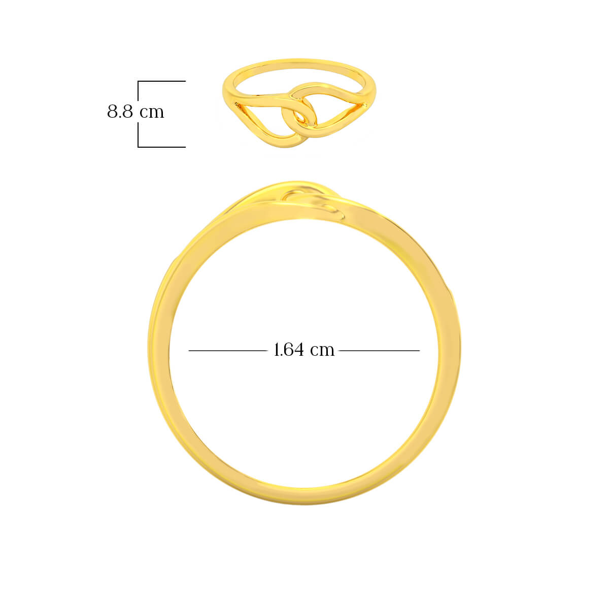 Minimal Shine 22K Gold Ring