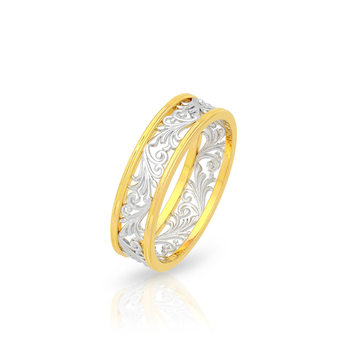 22K Magical Garden Gold Women Ring