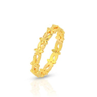 Riveting Glaze 22K Gold Ring