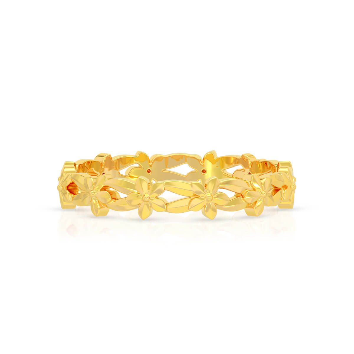 Riveting Glaze 22K Gold Ring