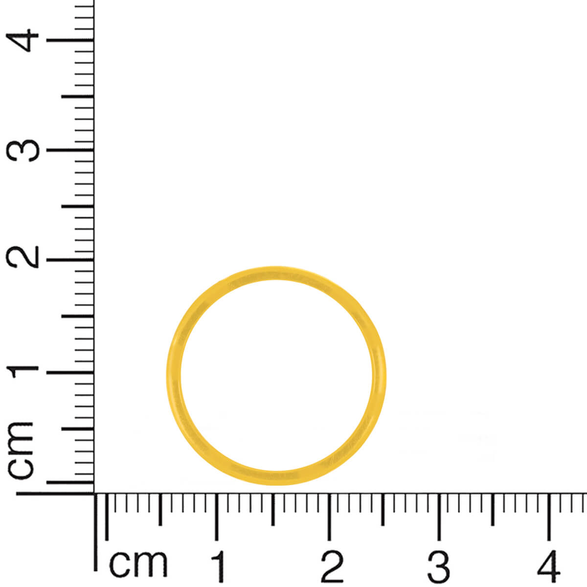 Holy Sree Sita Ram Gold Band for Men 18K