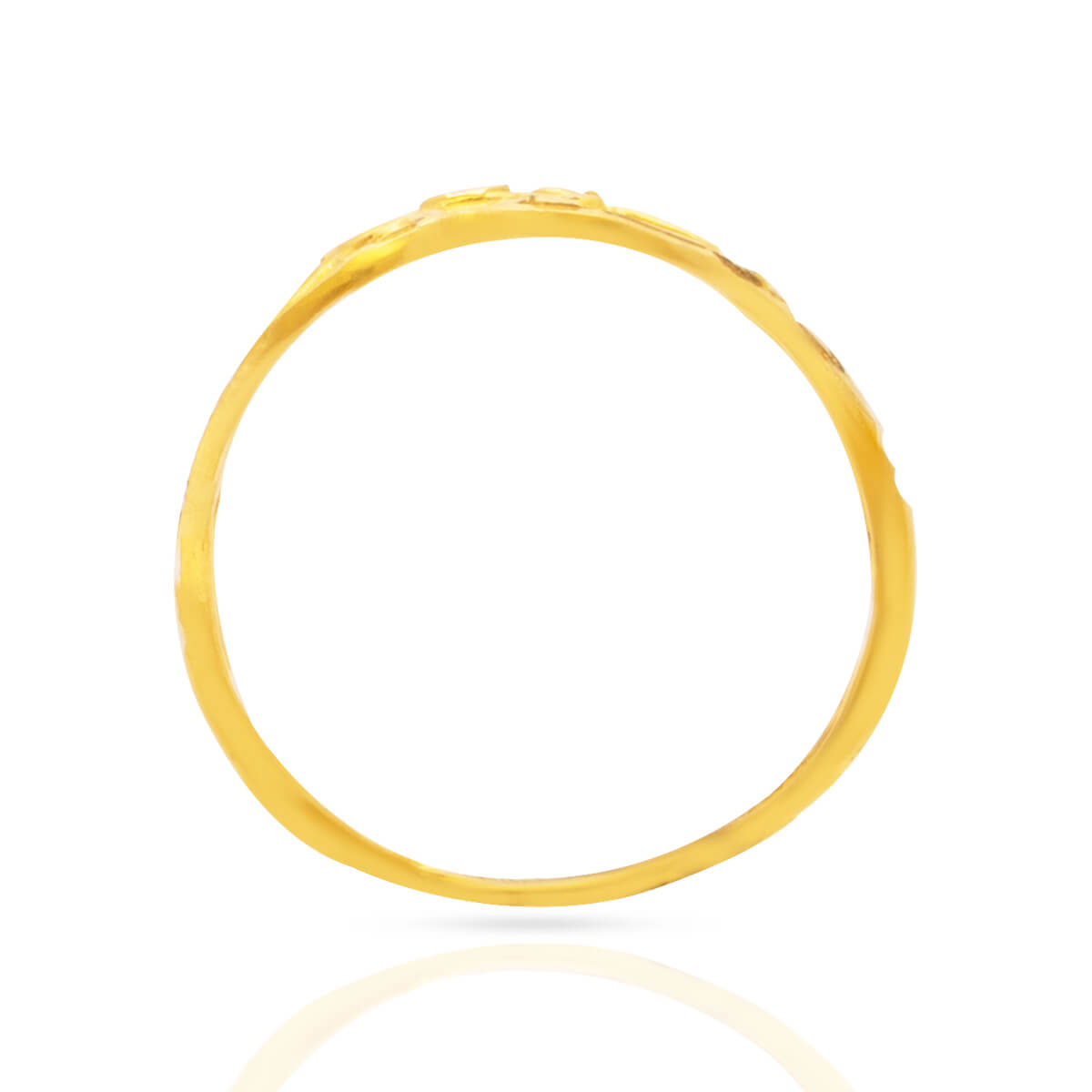 Delightful Glow Gold Women Ring