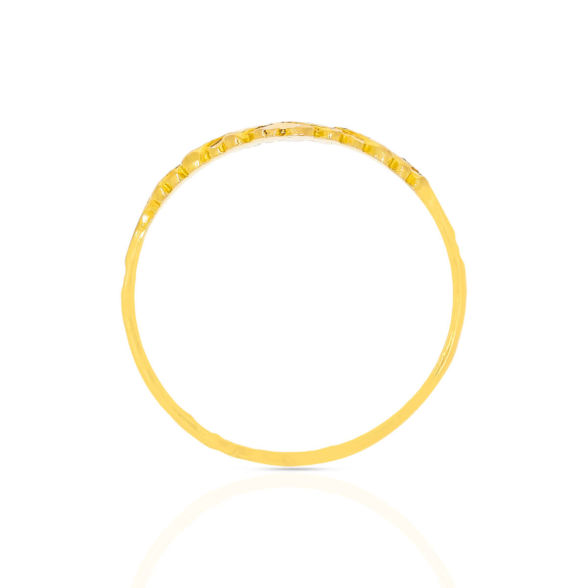 Modern Elegance Gold Women Ring