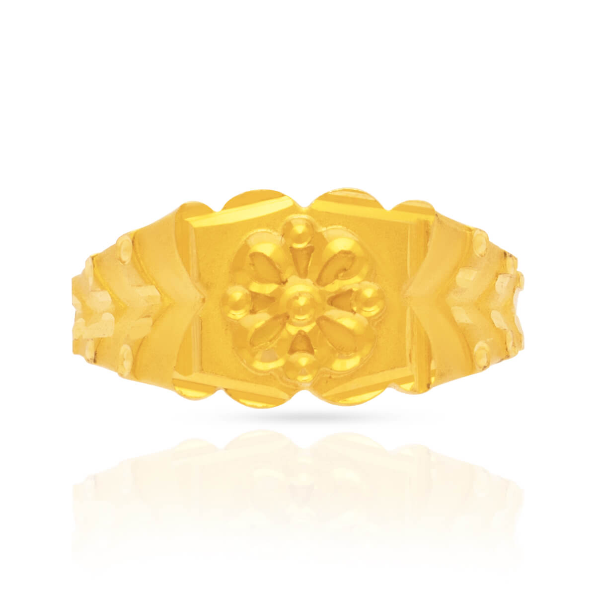 Exquisite Bold Crafting Gold Ring for Women