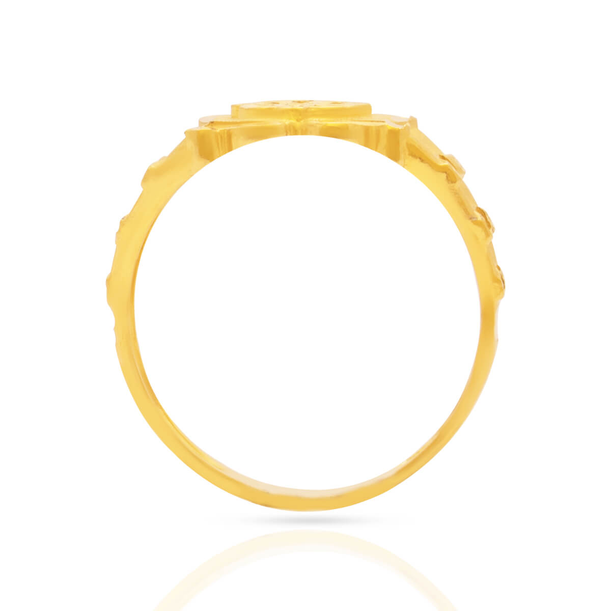 Exquisite Bold Crafting Gold Ring for Women
