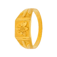 Vintage Floral Charm Gold Women Ring