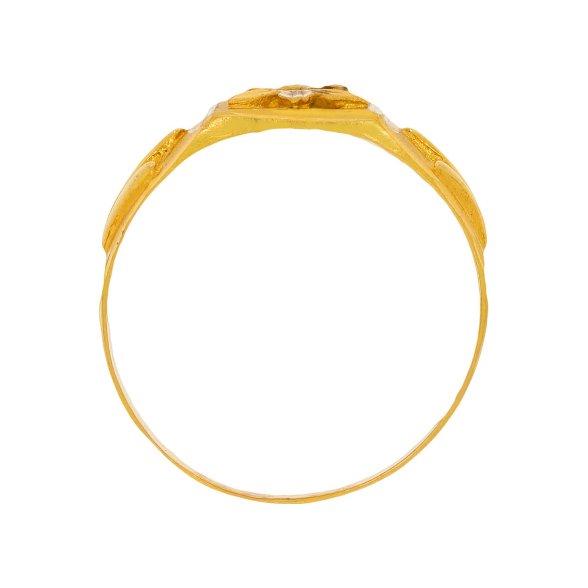 Vintage Floral Charm Gold Women Ring