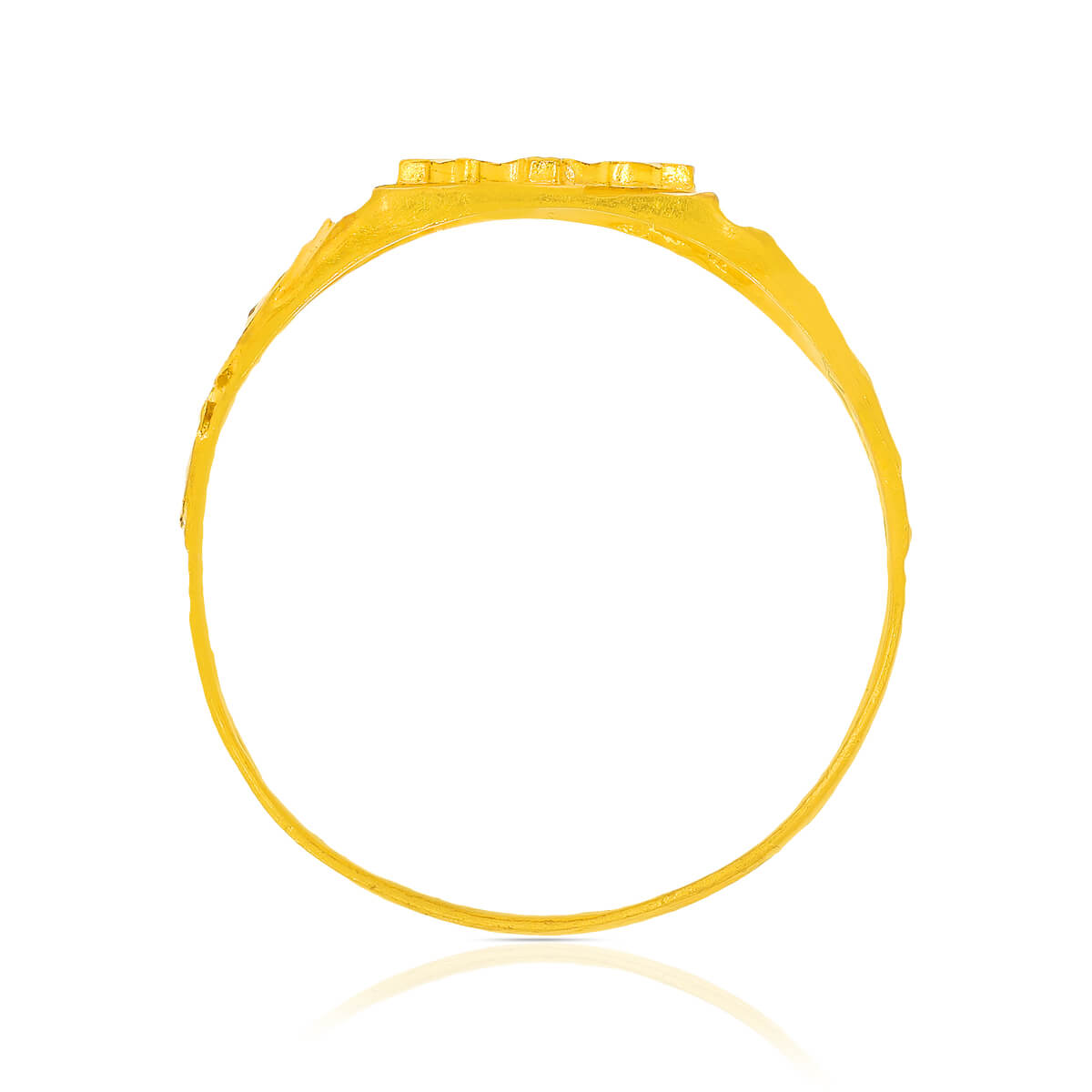 Classic Brilliance 22K Gold Men Ring