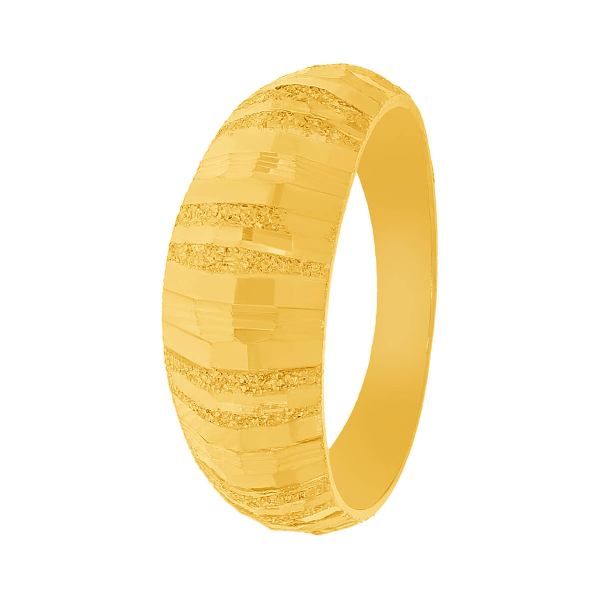 Stylish Radiance Gold Ring