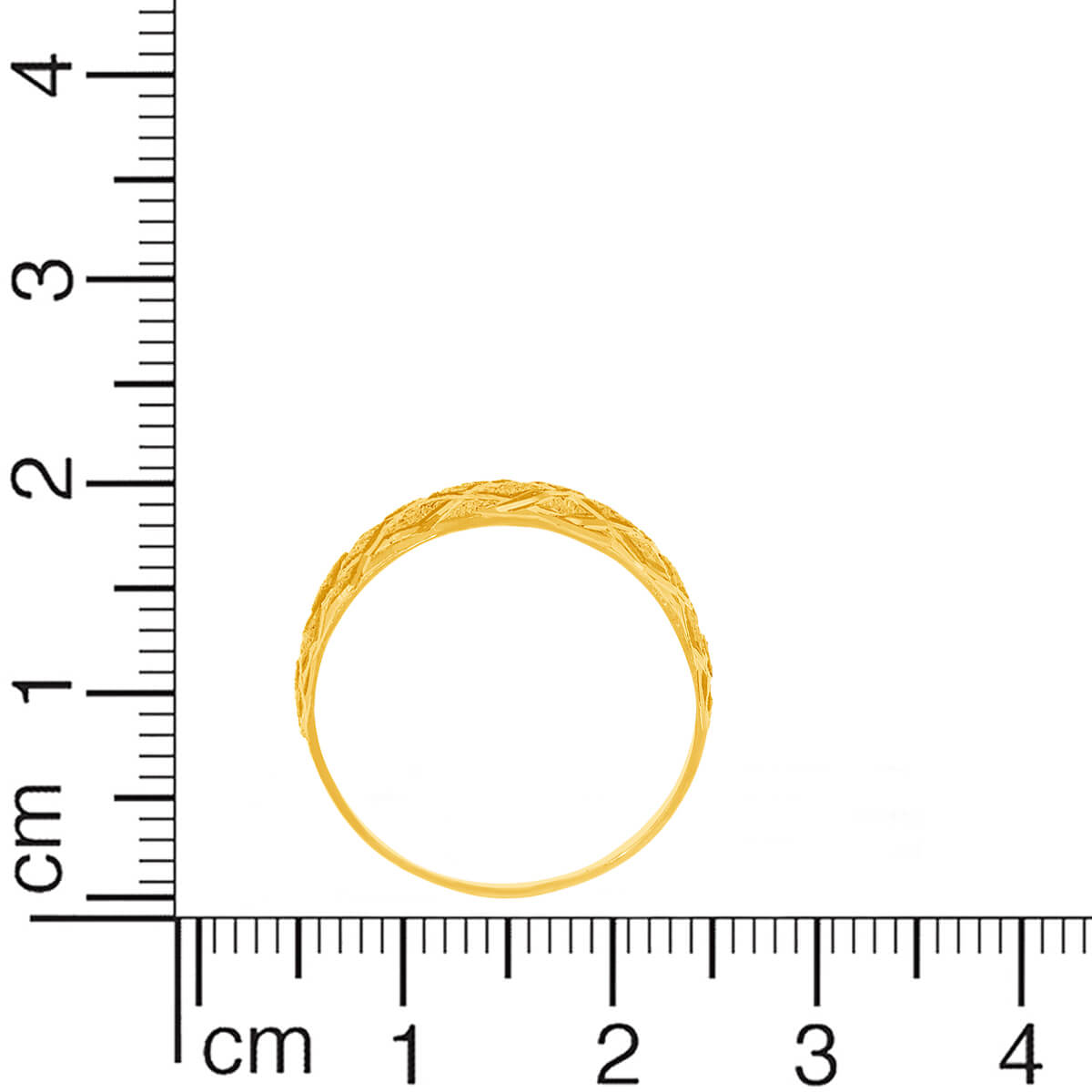 Bold Radiance Gold Women Ring