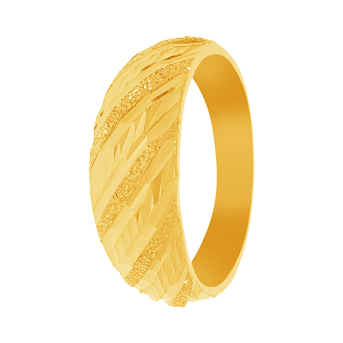 Classic Gleam Gold Ring for Women