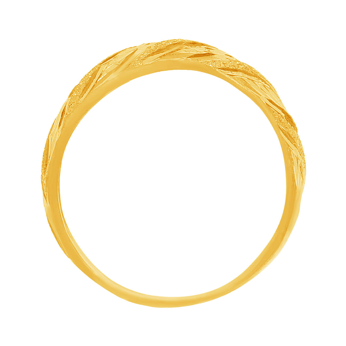 Classic Gleam Gold Ring for Women