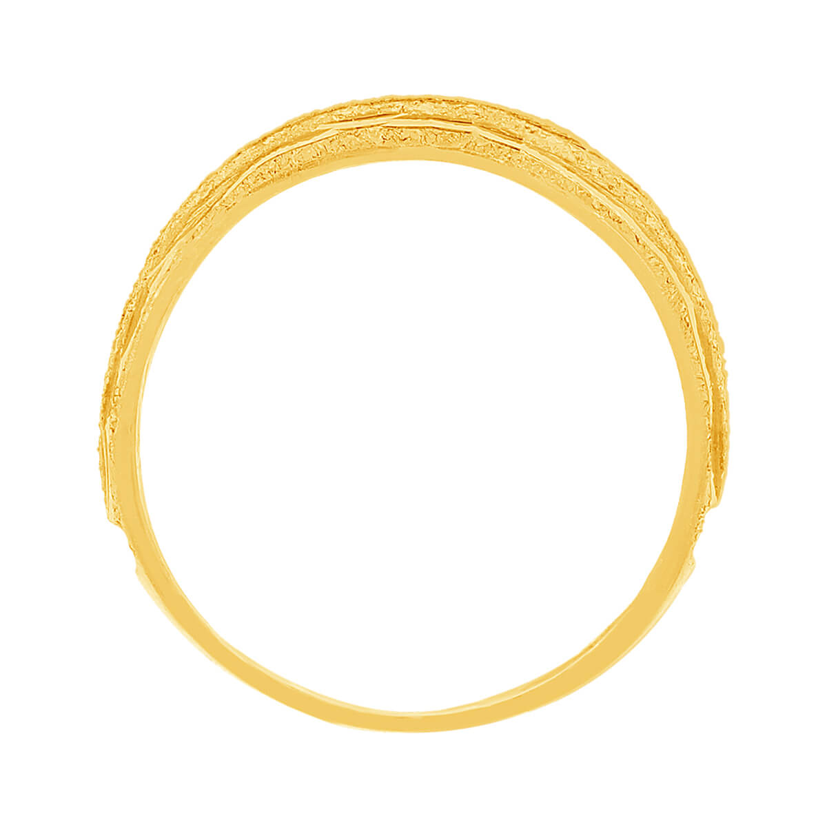 Classic Radiance Gold Ring for Women