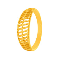 Contemporary Spark Gold Ring for Women