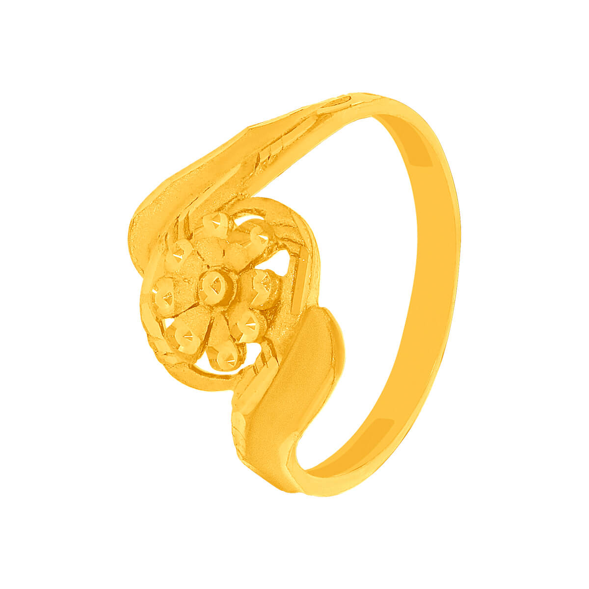 Classic Blossom Gold Ring