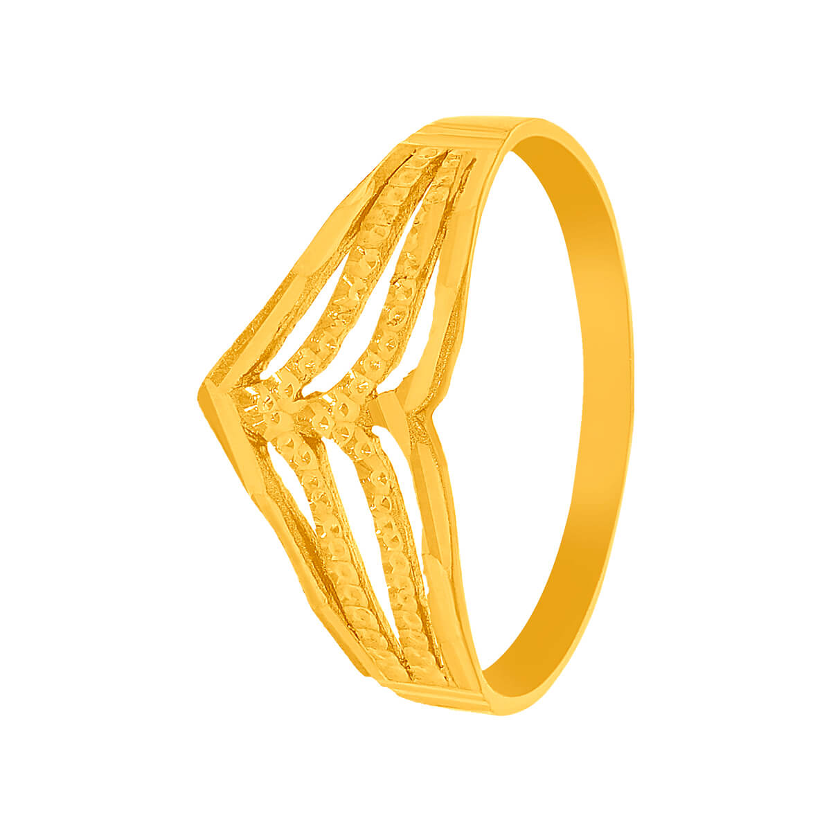 Sophisticated Gold Glow Ring for Women
