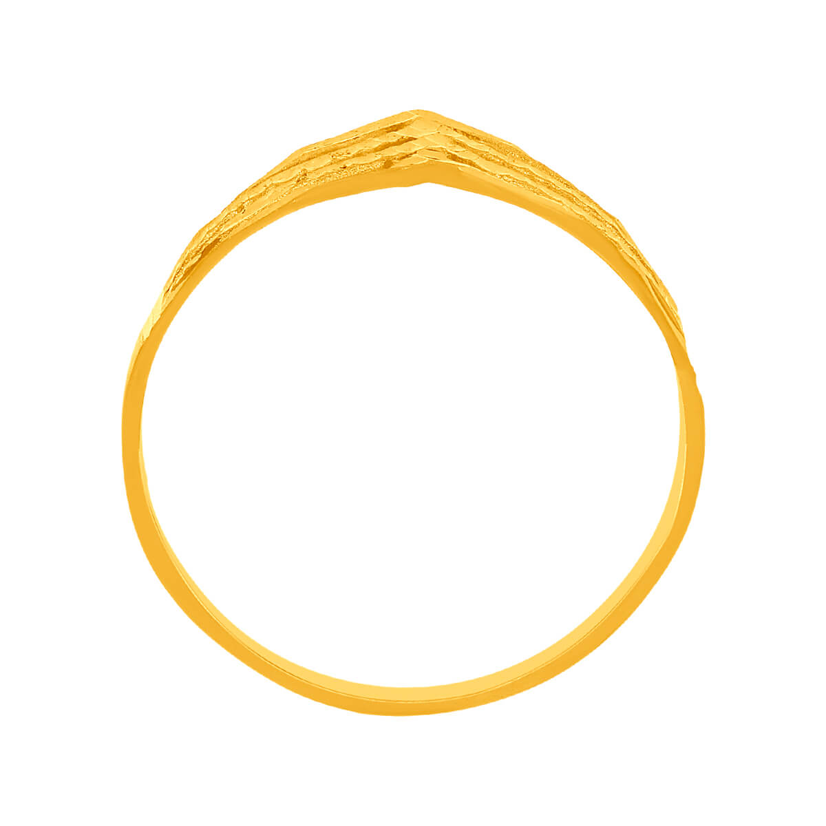 Sophisticated Gold Glow Ring for Women