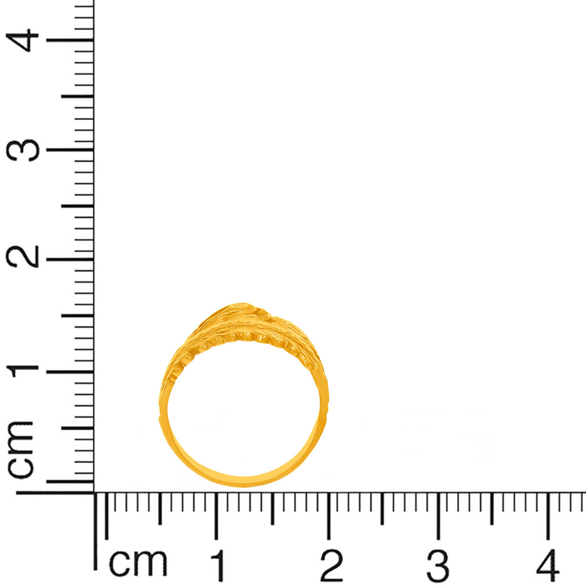 Petite Gorgeous Gold Women Ring