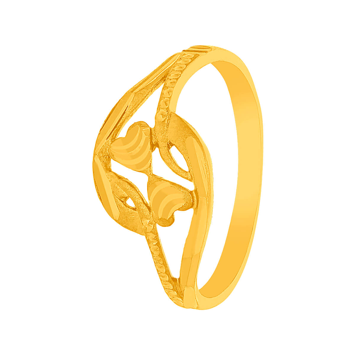 Beautiful Shimmer Gold Ring for Women