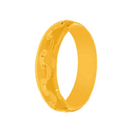 Sophisticated Shimmer Gold Ring for Women