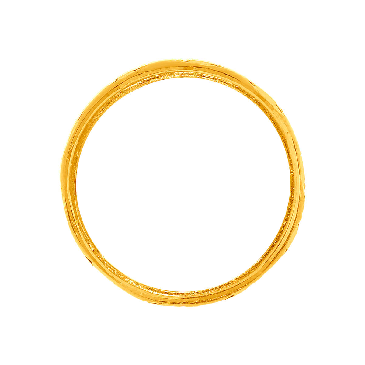 Sophisticated Shimmer Gold Ring for Women
