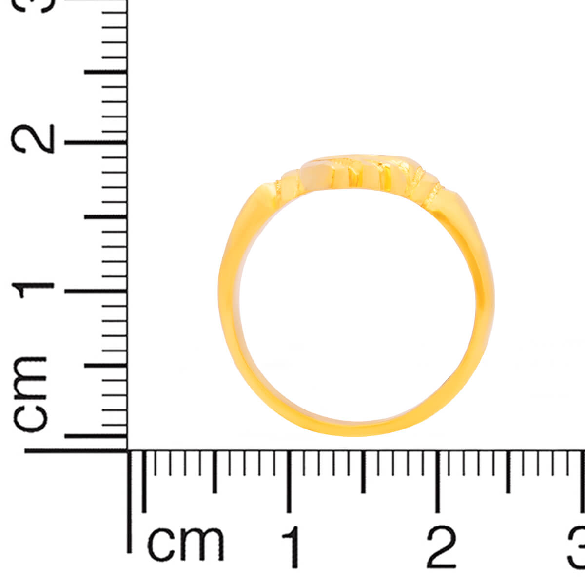 Vibrant Shell Gold Ring for Women