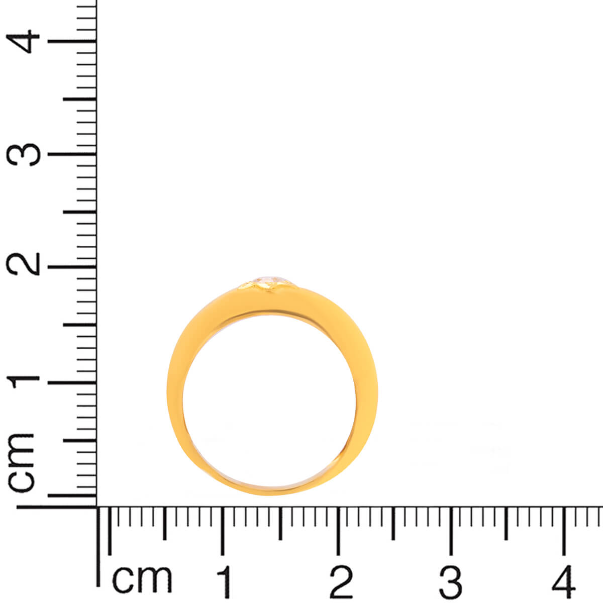 Minimalist Elegance Solitaire Ring