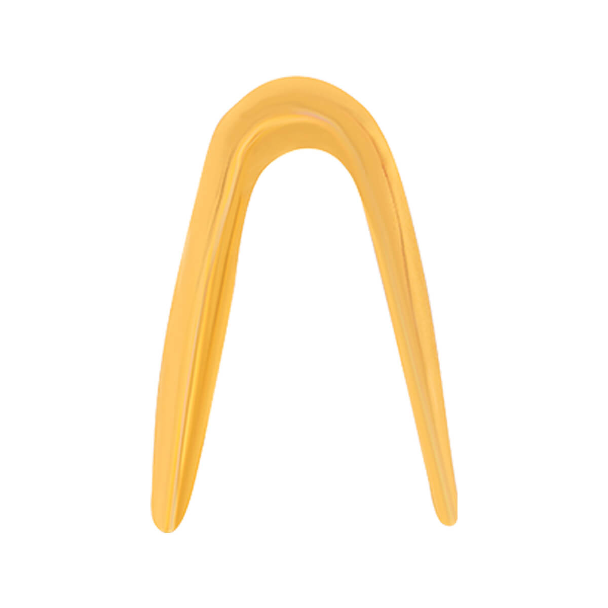 Sleek Elegance Women Gold Ring
