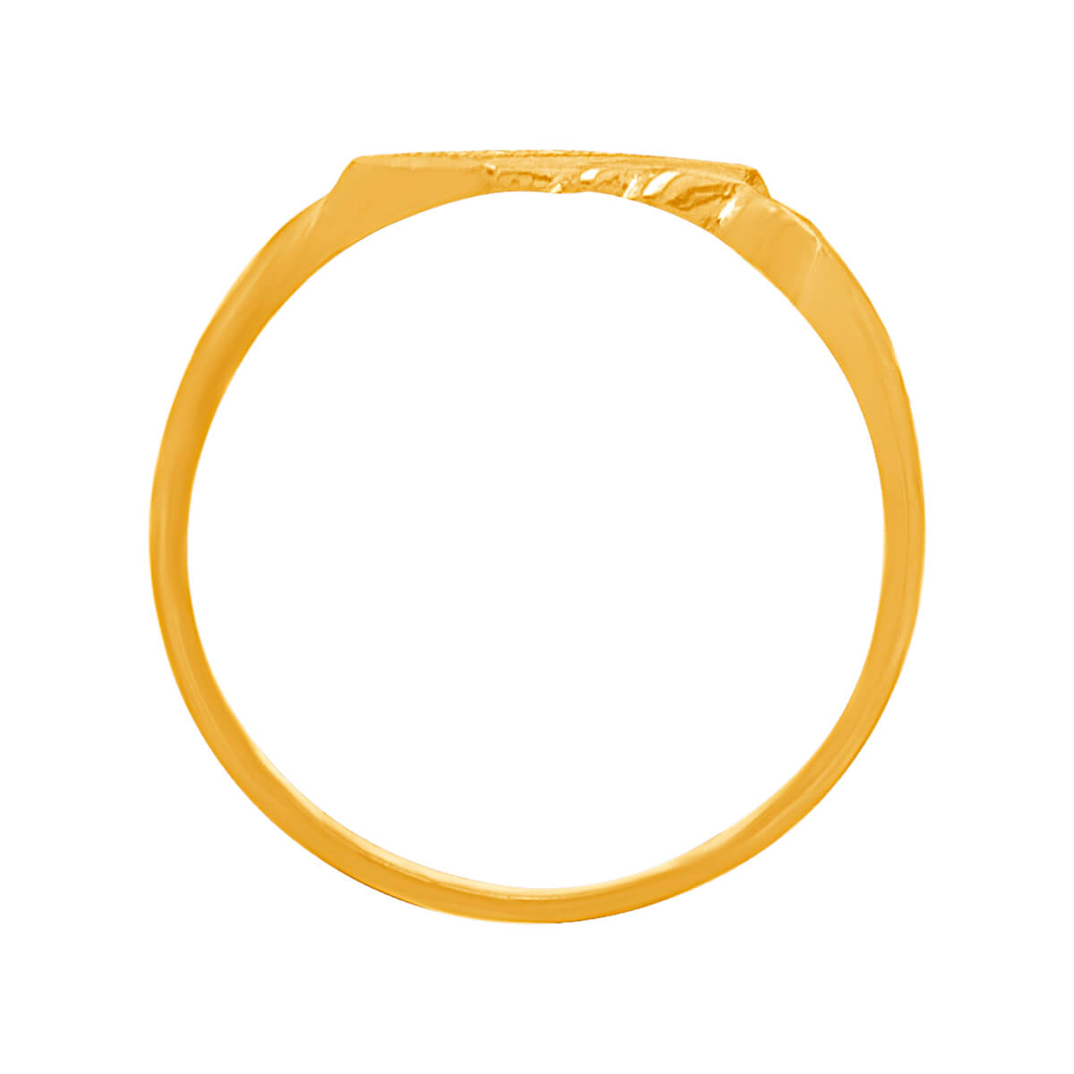 Urban Swirl Gold Ring