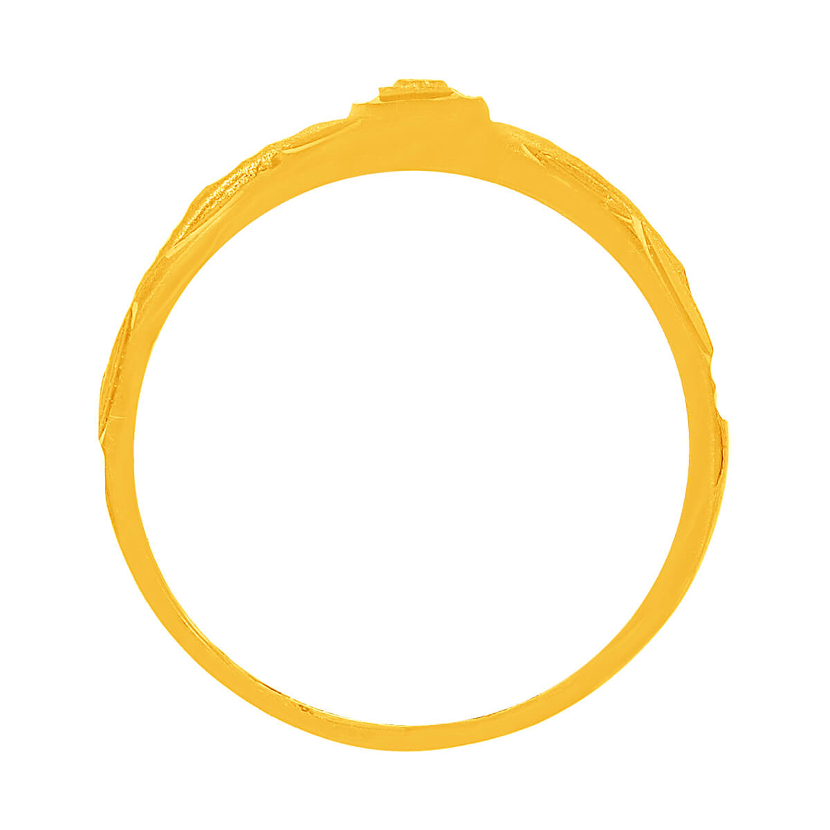 Seamless Shine Gold Ring