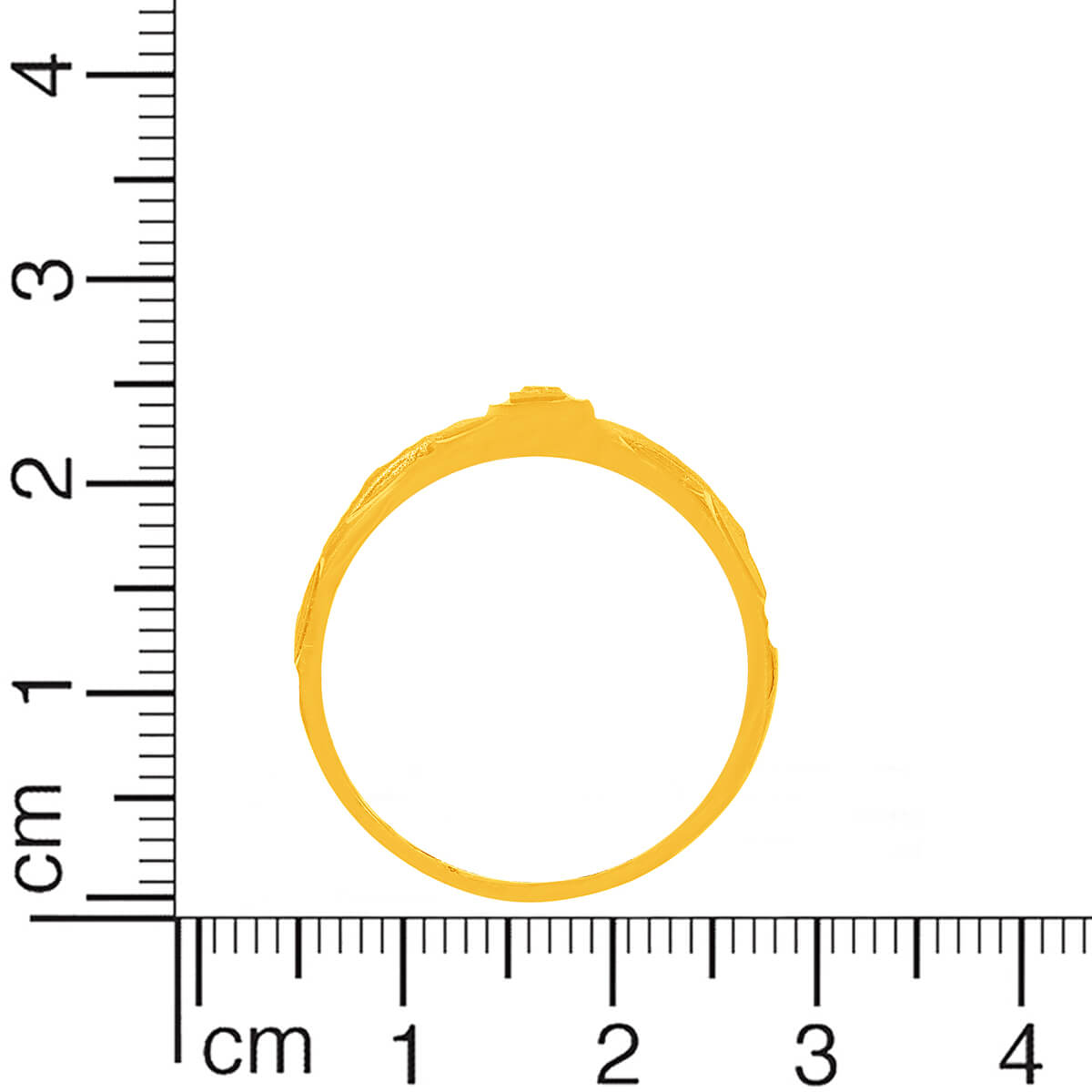 Seamless Shine Gold Ring