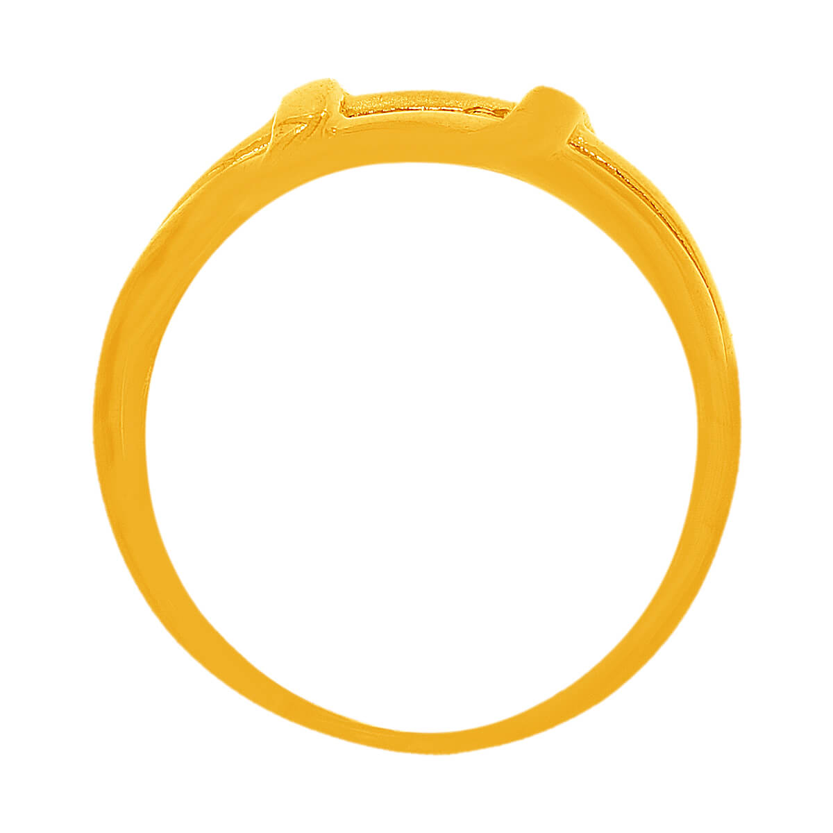 Effortless Gleam Gold Ring