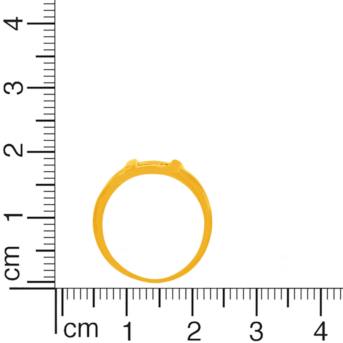 Effortless Gleam Gold Ring