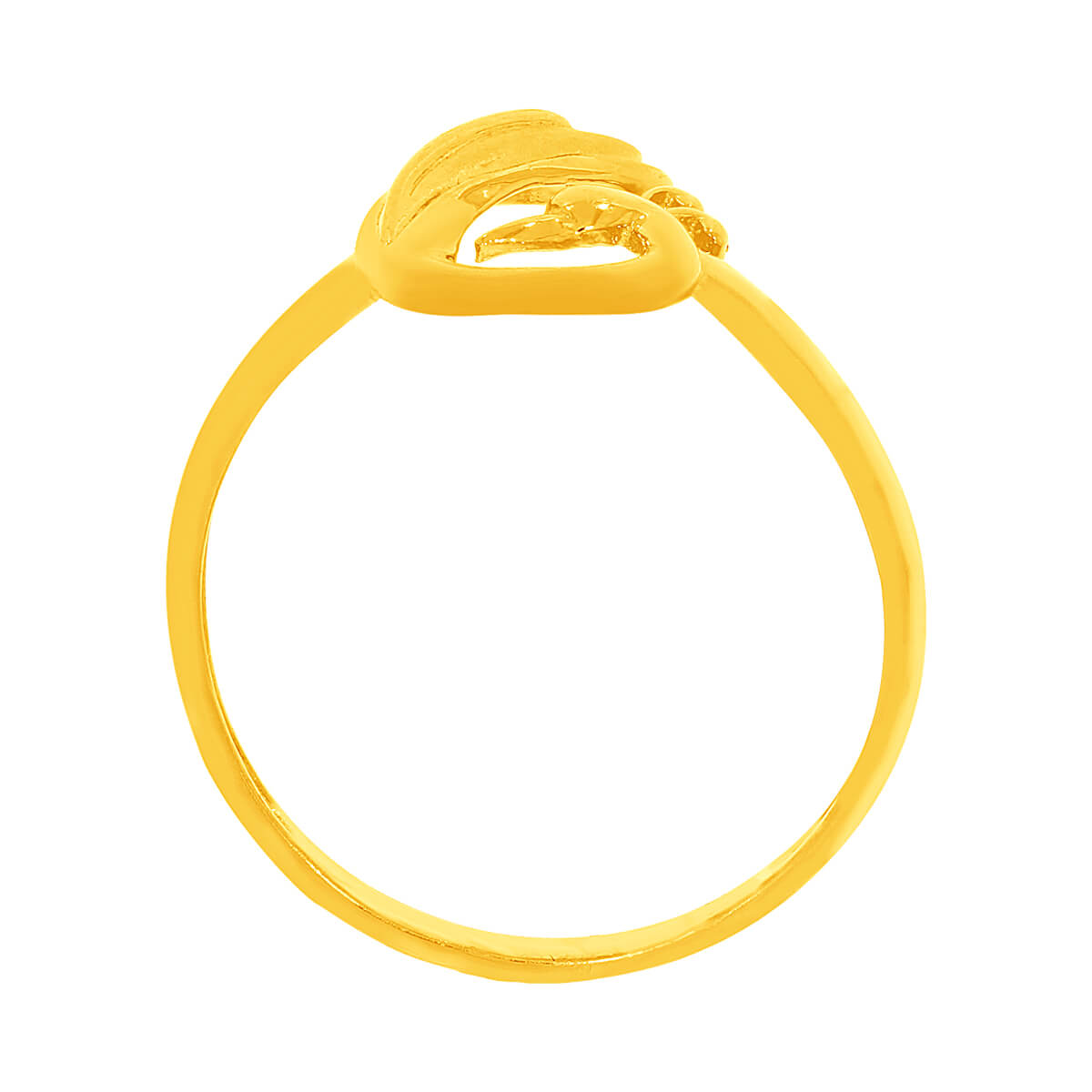 Peacock Elegance Gold Women Ring