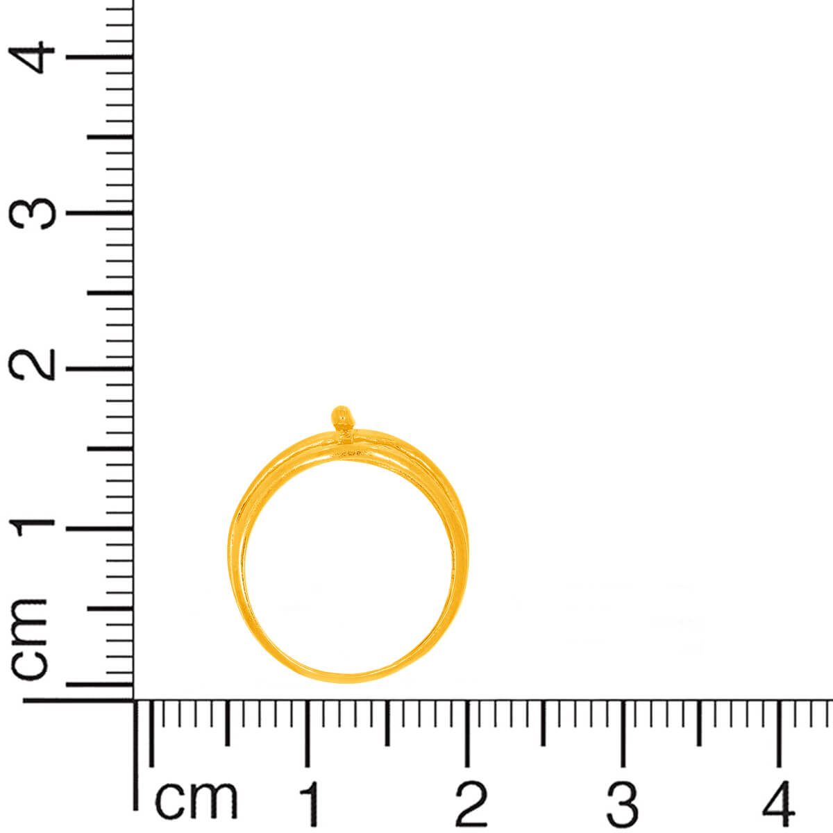 Minimalist Flair Gold Women Ring