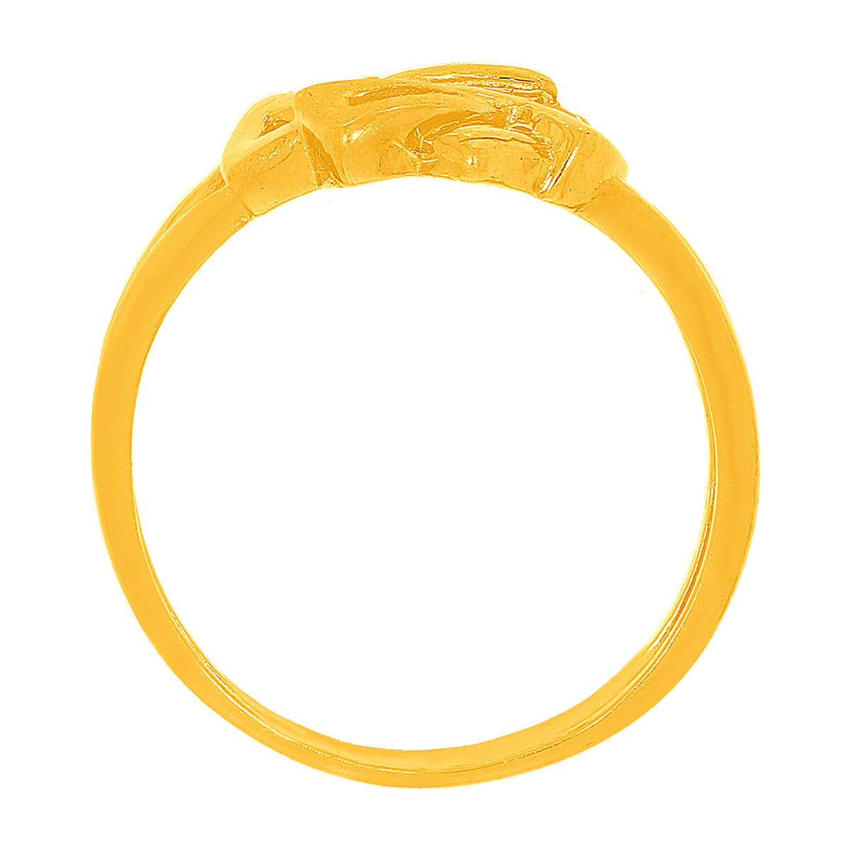 Gold Contemporary Boldness Ring for Women