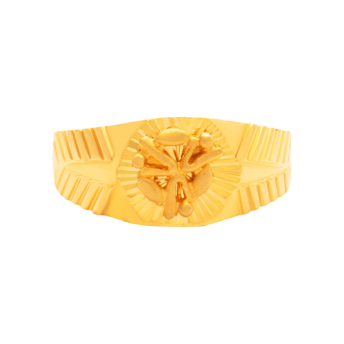 Dainty Flower Gold Women Ring