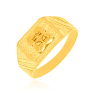 Exquisitely Crafted 22K Gold Ring for Men