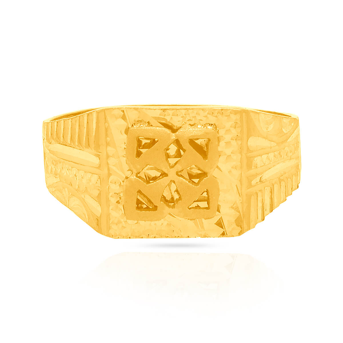 22K Exclusive Craftsmanship Gold Ring for Men