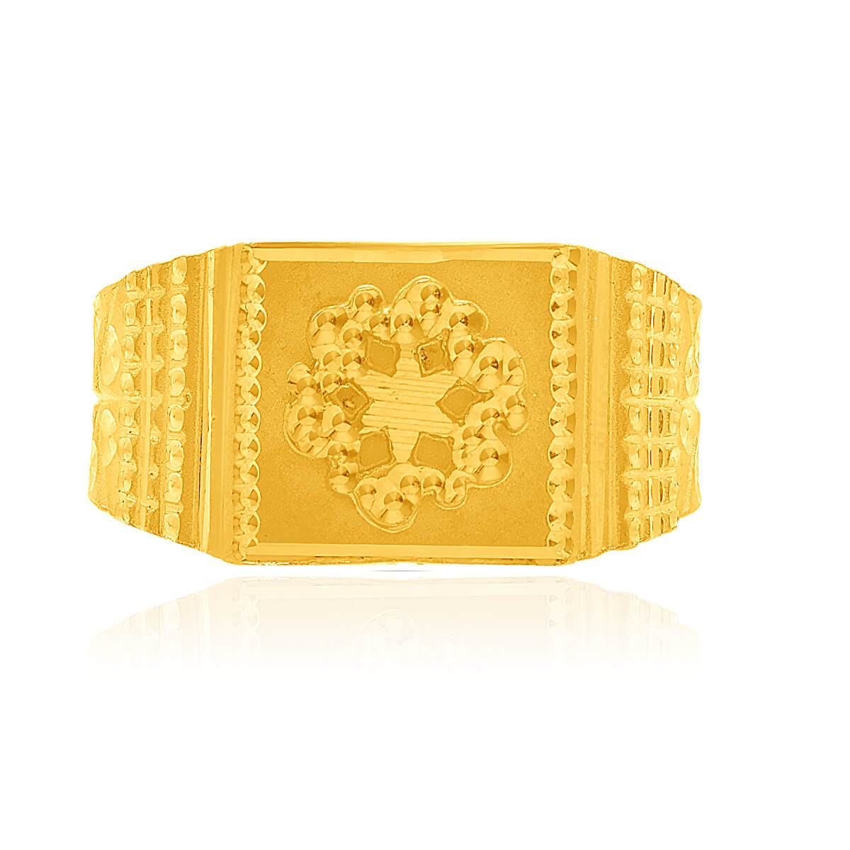 Chivalrous 22K Gold Men Ring