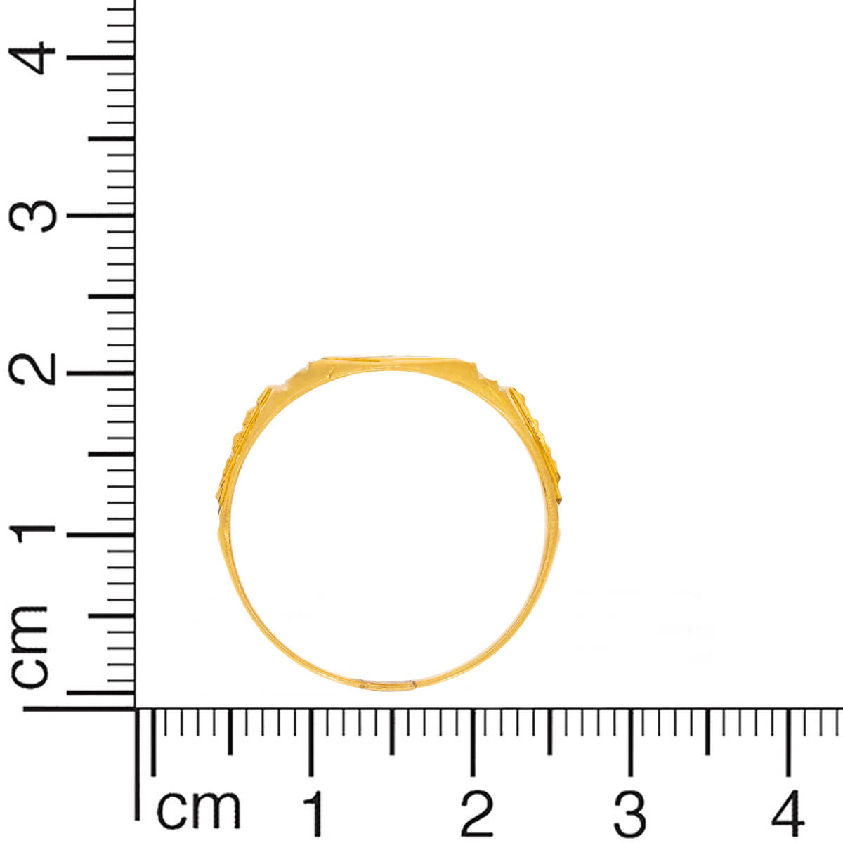 Lucky Charm 22K Gold Men Ring