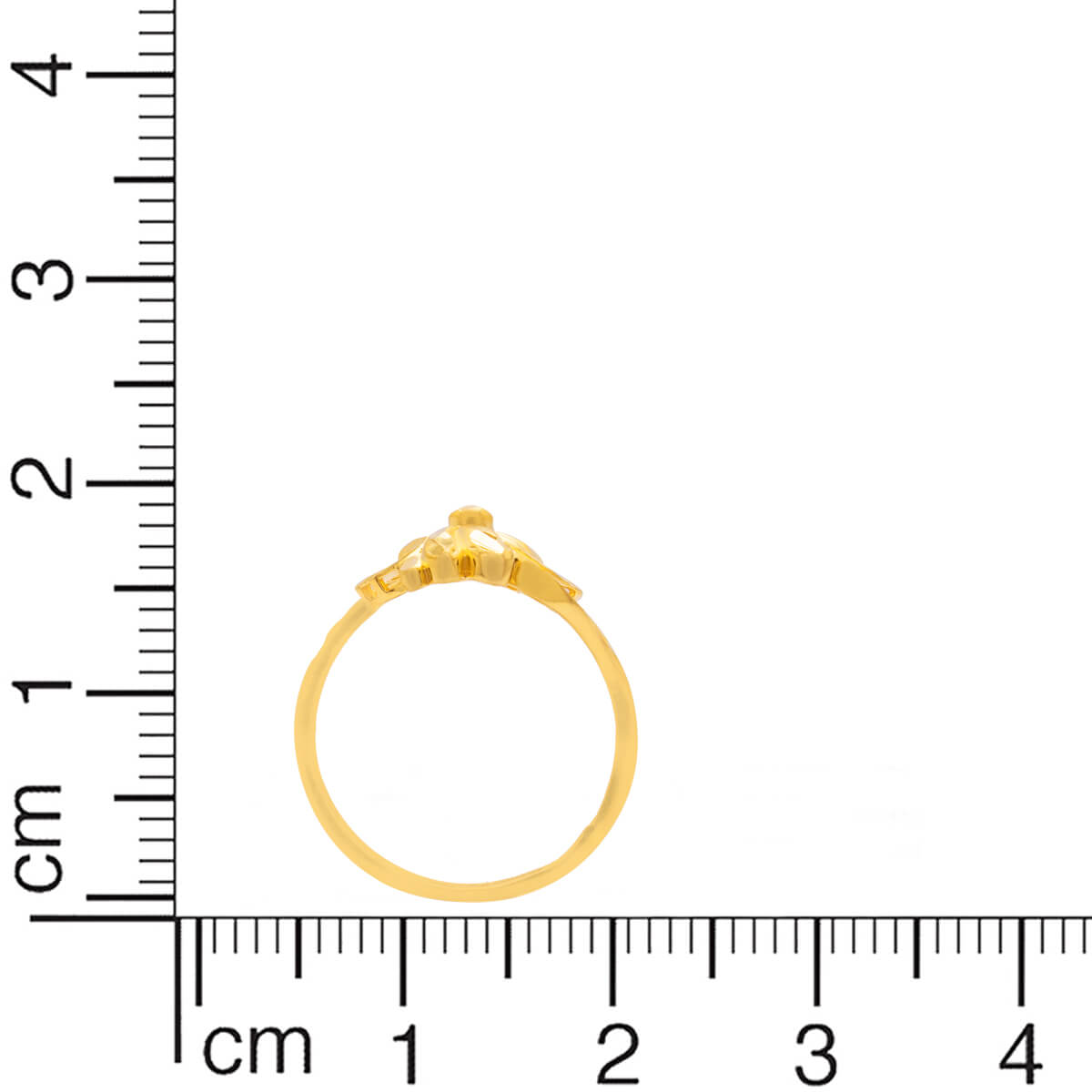Daisy Charm Gold Women Ring