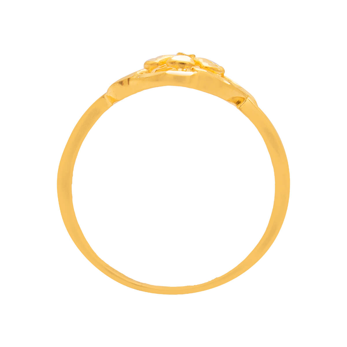 Elegant Golden Blossom Women Ring