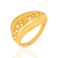 Captivating Elegance Gold Women Ring