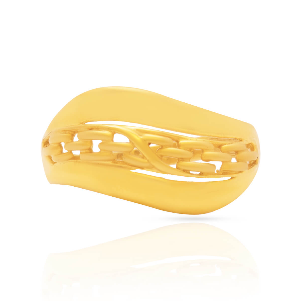 Captivating Elegance Gold Women Ring