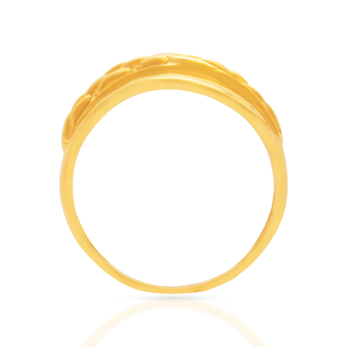 Captivating Elegance Gold Women Ring