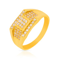 Luxurious Elegant Men Gold Ring 22K