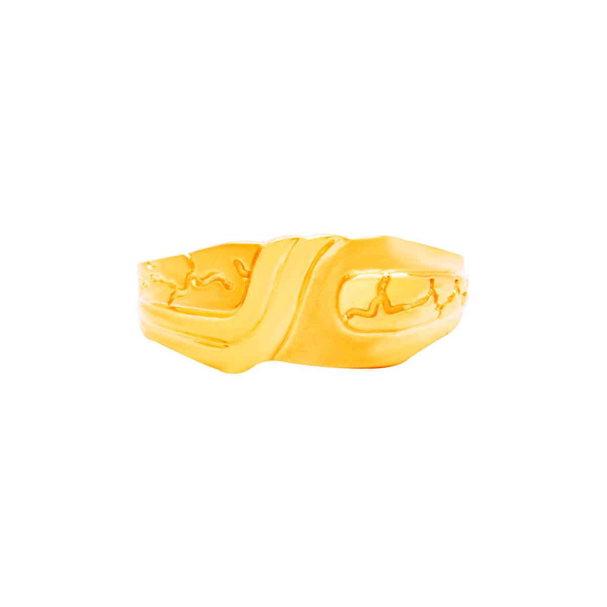 Graceful Gleam Gold Ring for Women