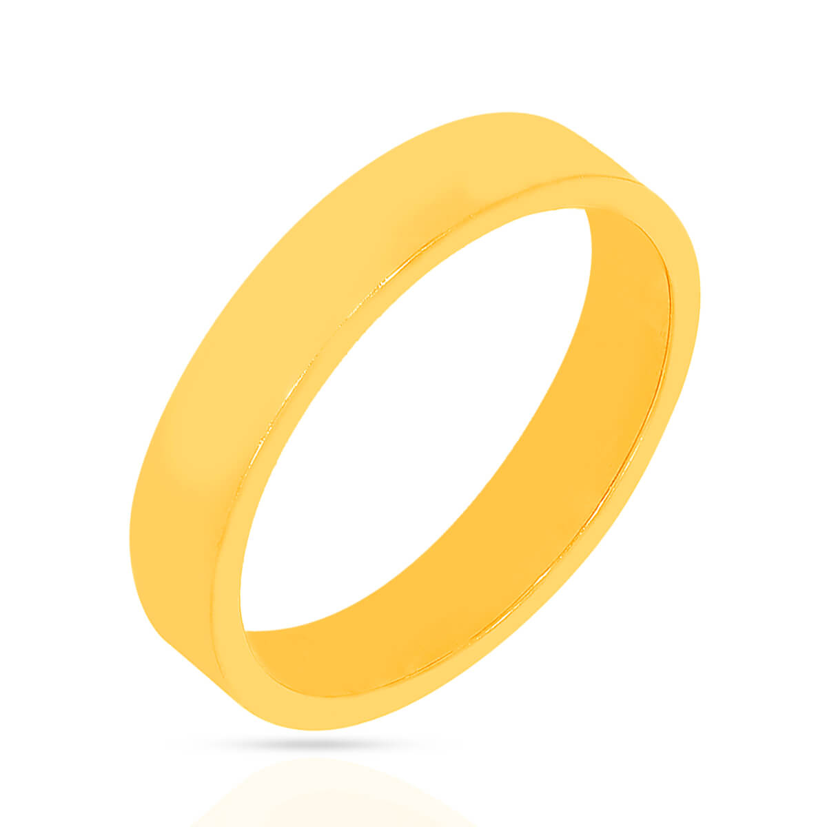Simple Radiance Gold Women Band