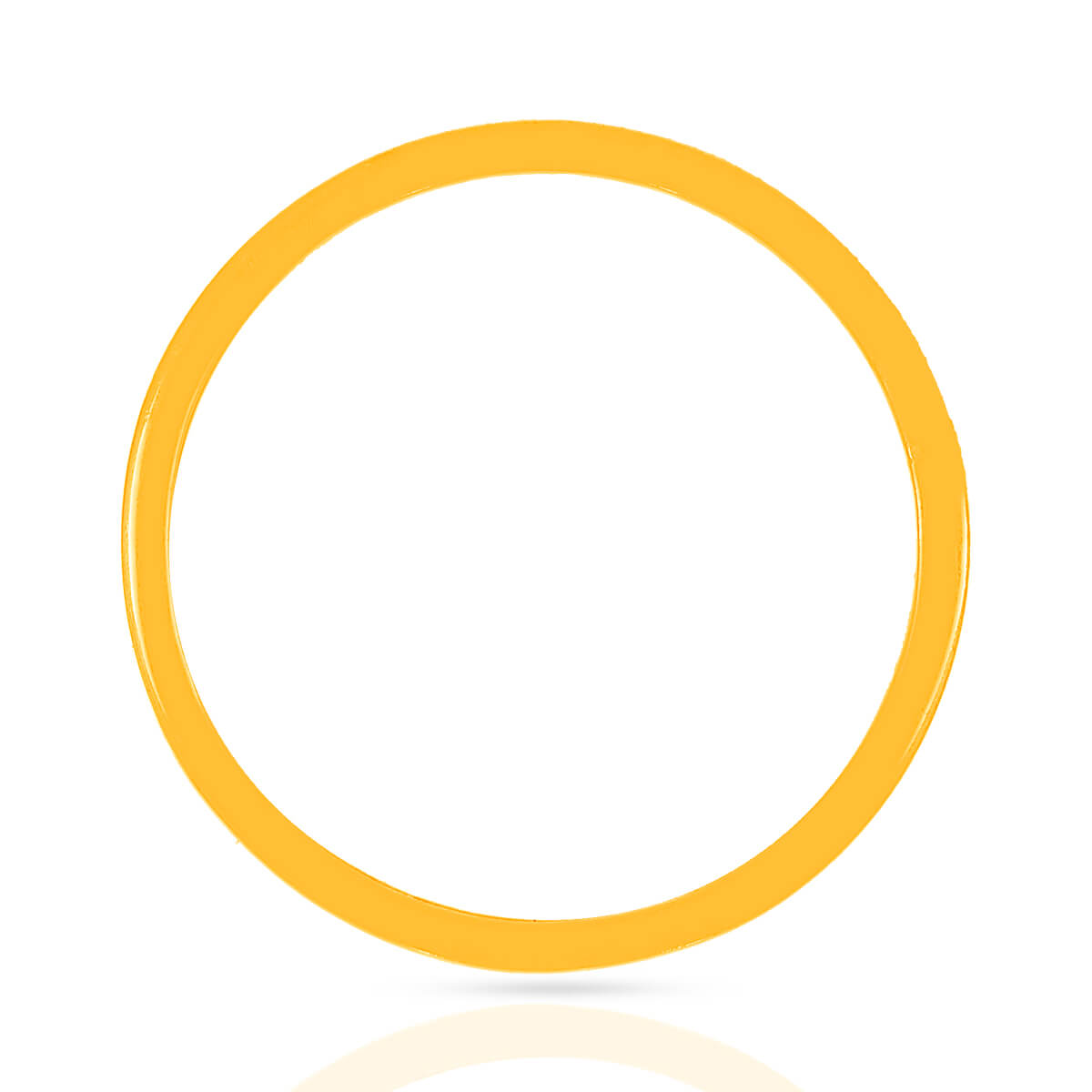 Simple Radiance Gold Women Band
